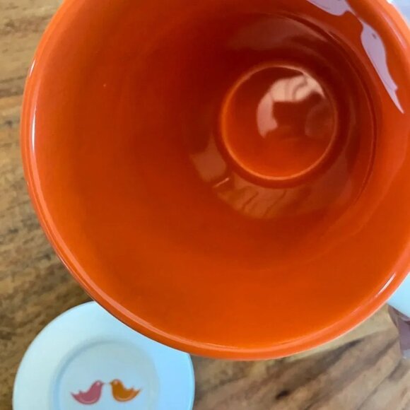 Davids Tea Mug Lovebirds 12 Oz. With Lid The Perfect Tea Mug - Picture 9 of 10